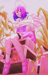 full body with bg